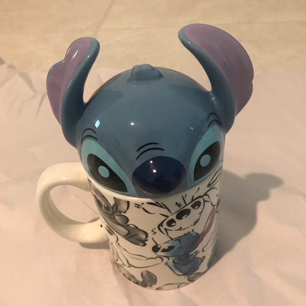 DISNEY Lilo & Stitch: Stitch Mug with Top